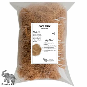 Premium coconut husk fiber coco coir growing medium for orchids and houseplants