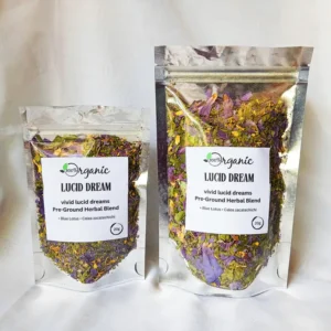 Premium Lucid Dreams Tea bags from Sri Lanka for natural sleep enhancement and dream clarity